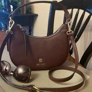 Nine West Gibson convertible hobo crossbody bag. NWT